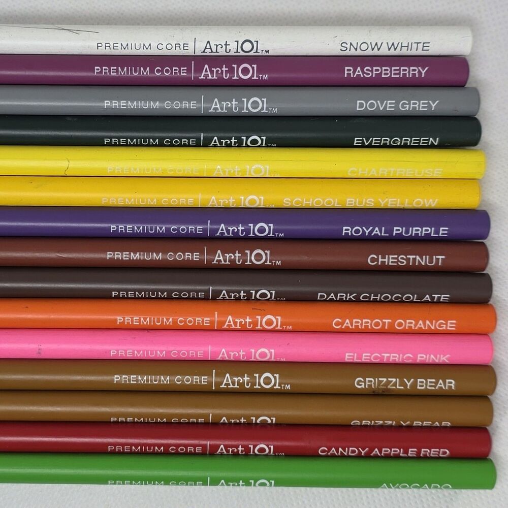 Lot of 211 Asstd Colored Pencils-Crayola CraZart Art101 For Drawing and Coloring - Picture 8 of 16